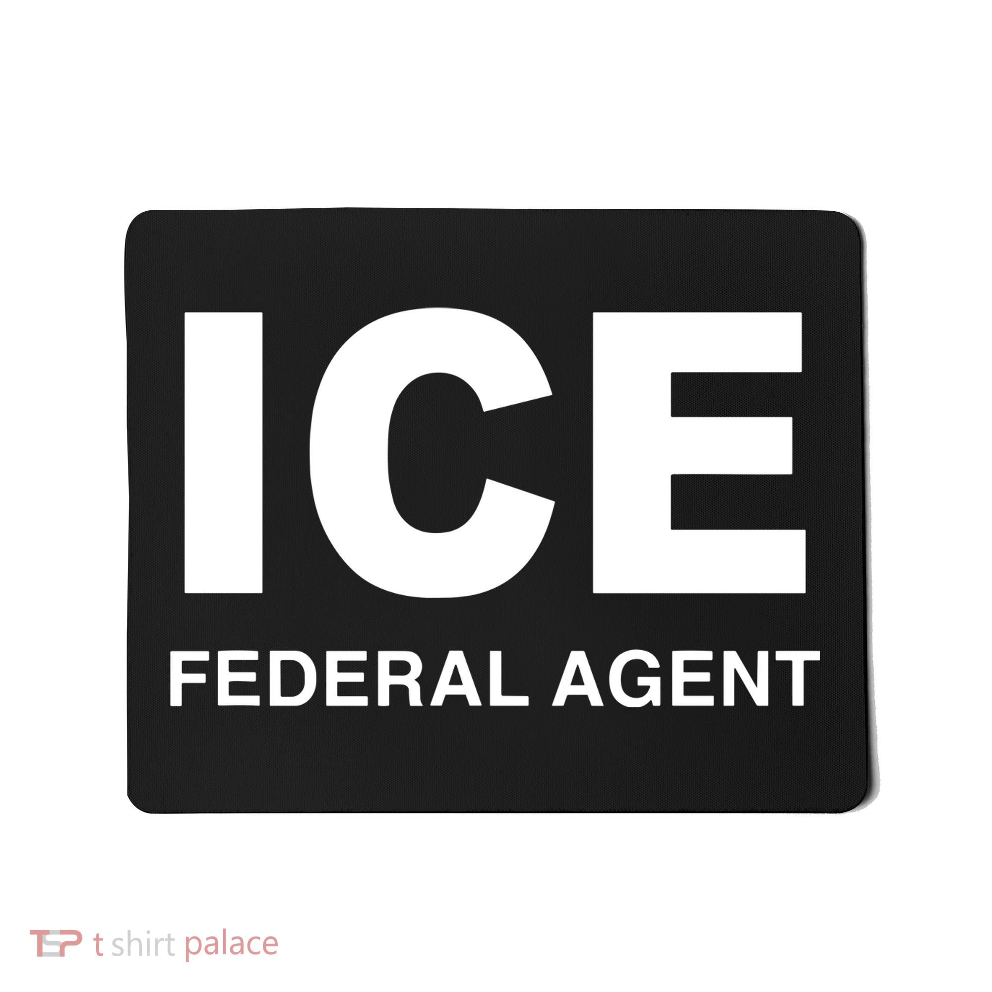 Ice Federal Agent Halloween Costume Police Immigration Mousepad