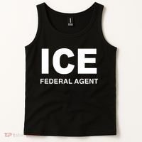 Ice Federal Agent Halloween Costume Police Immigration Tank Top thumb 2