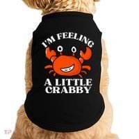 I'm Feeling A Little Crabby Cute Crabs Doggie Tank thumb 0