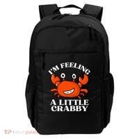 I'm Feeling A Little Crabby Cute Crabs Backpack thumb 0