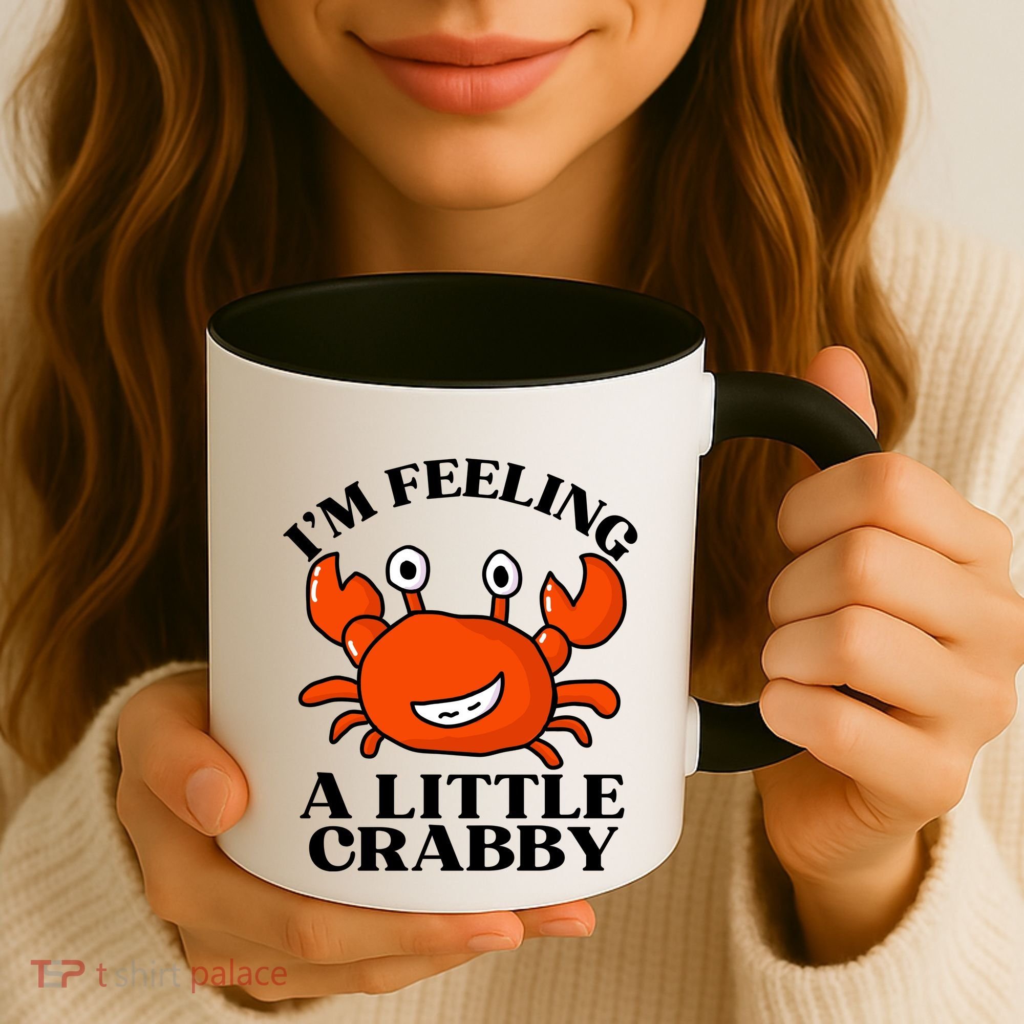 I'm Feeling A Little Crabby Cute Crabs Coffee Mug