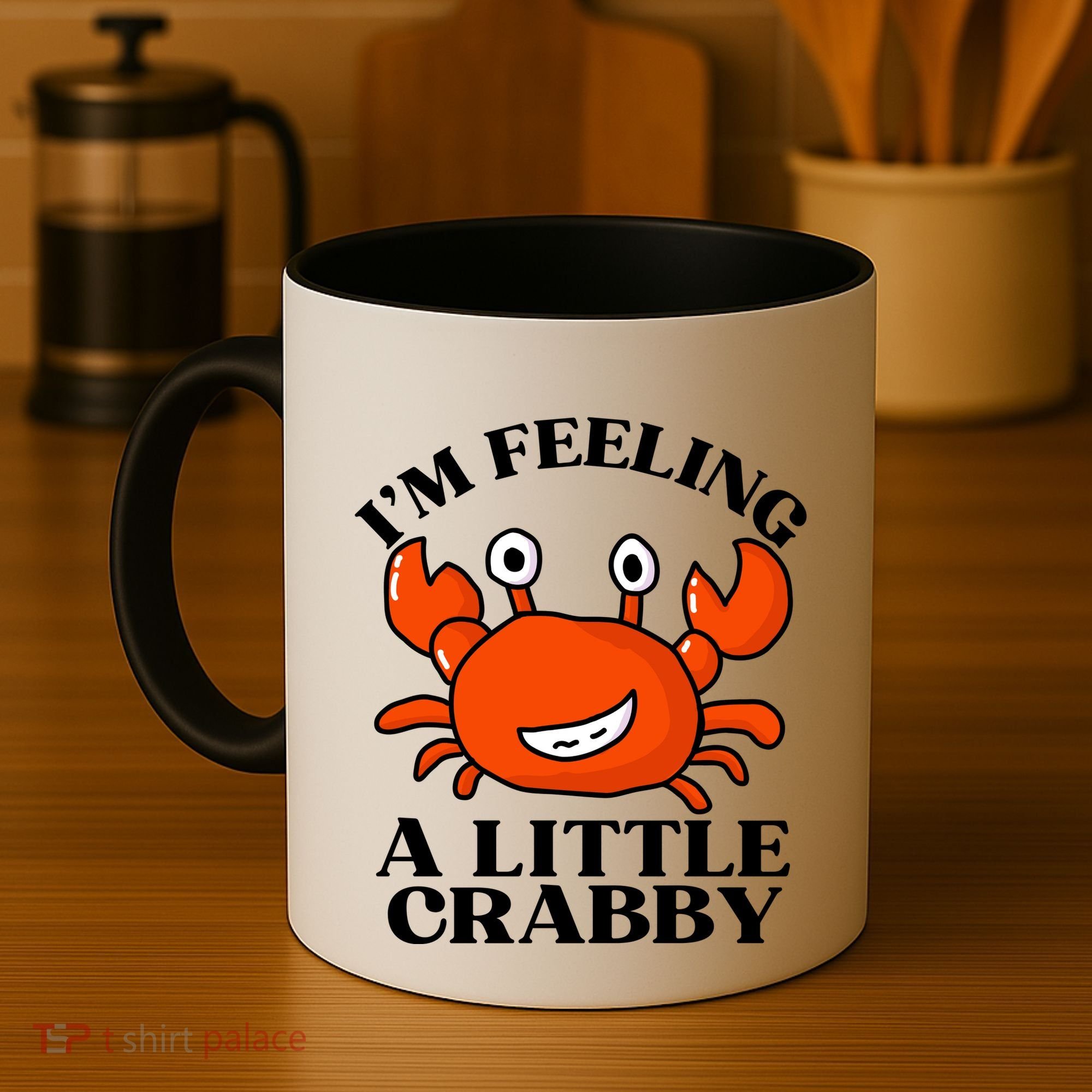 I'm Feeling A Little Crabby Cute Crabs Coffee Mug