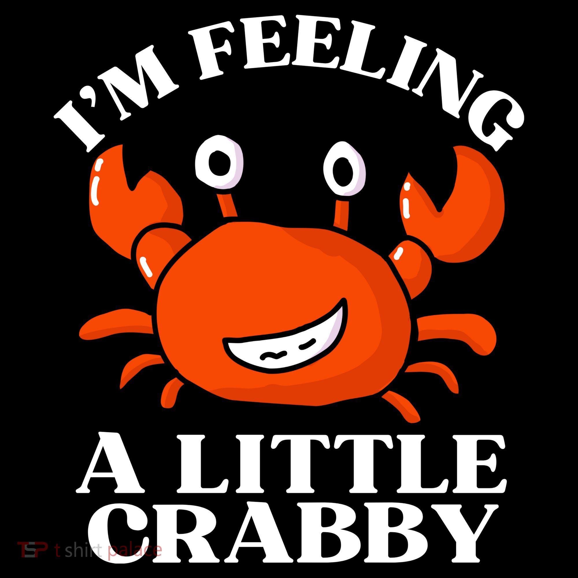 I'm Feeling A Little Crabby Cute Crabs Baby Bodysuit