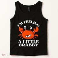 I'm Feeling A Little Crabby Cute Crabs Tank Top thumb 2