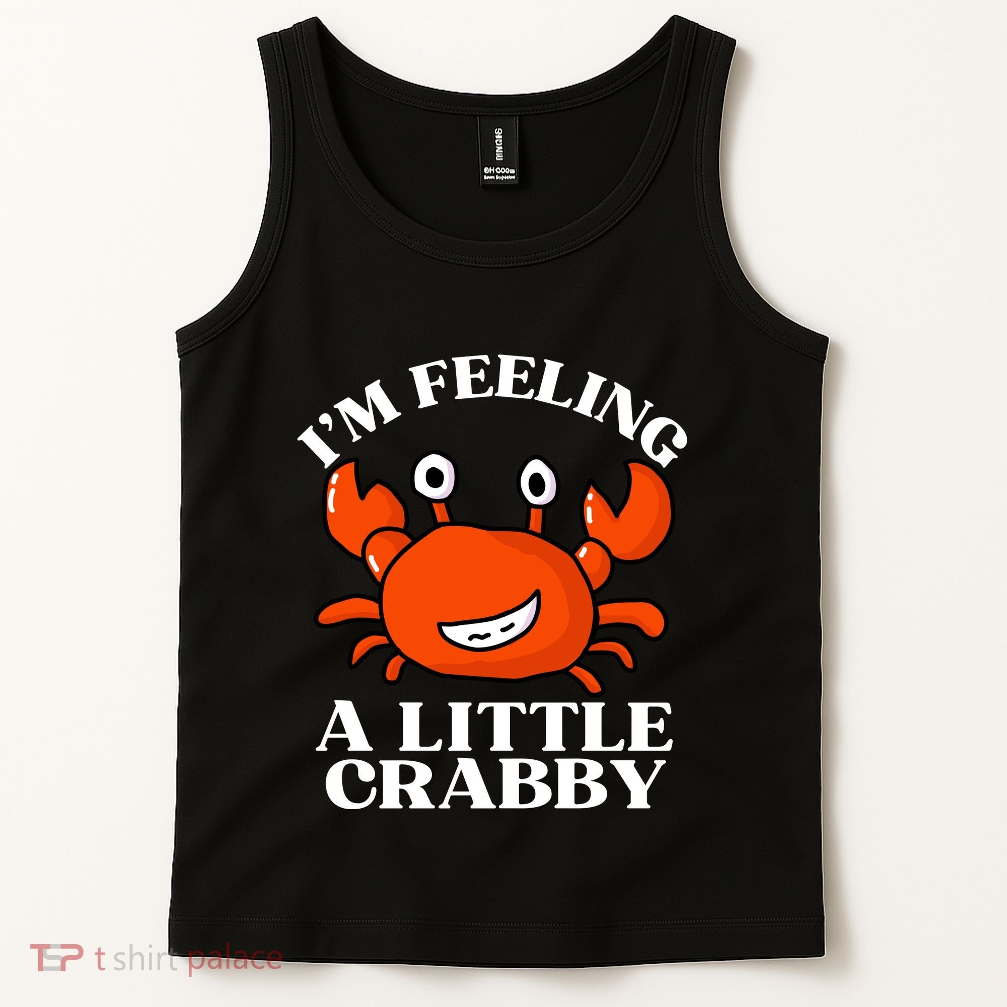 I'm Feeling A Little Crabby Cute Crabs Tank Top