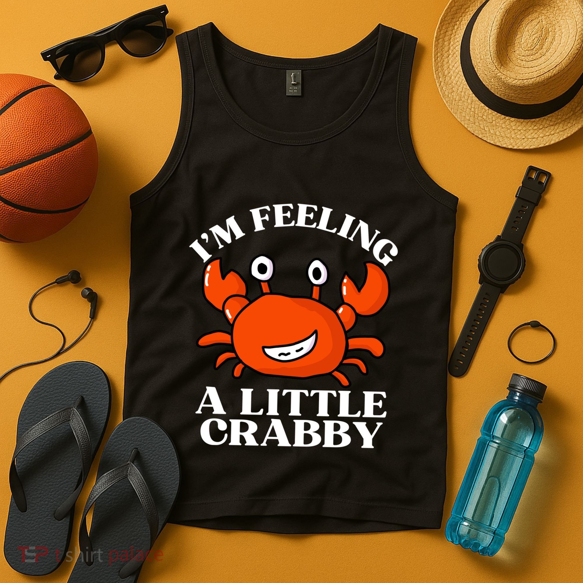 I'm Feeling A Little Crabby Cute Crabs Tank Top
