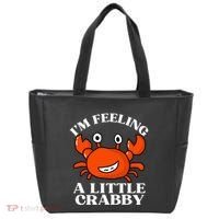 I'm Feeling A Little Crabby Cute Crabs Tote Bag thumb 0