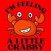 I'm Feeling A Little Crabby Cute Crabs Santa Hat thumb 1