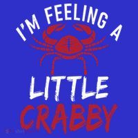 Im Feeling A Little Crabby Funny Crab Owner Gift Kids T-Shirt thumb 4