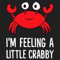 I'm Feeling A Little Crabby Funny Cartoon Crab Lobster Tumbler thumb 3