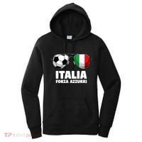 Italia Forza Azzuri Soccer Italian Flag Sunglasses Pride Women's Hoodie thumb 0
