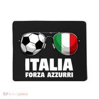 Italia Forza Azzuri Soccer Italian Flag Sunglasses Pride Mousepad thumb 0