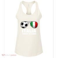 Italia Forza Azzuri Soccer Italian Flag Sunglasses Pride Women's Tank Top thumb 0