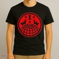 Iww Screeching Cat Beware Sabotage High Def T-Shirt thumb 3