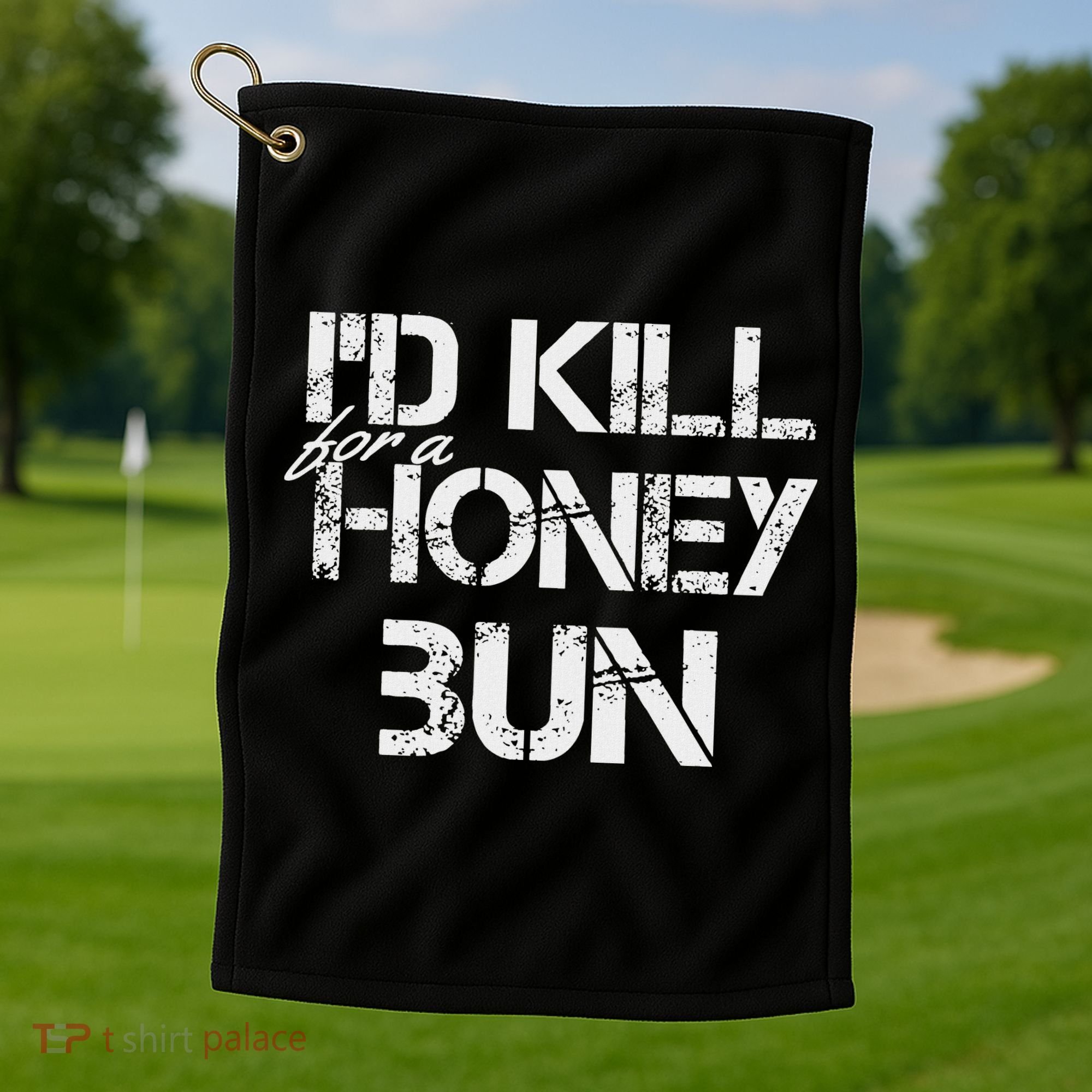 ID For A Honey Bun Golf Towel