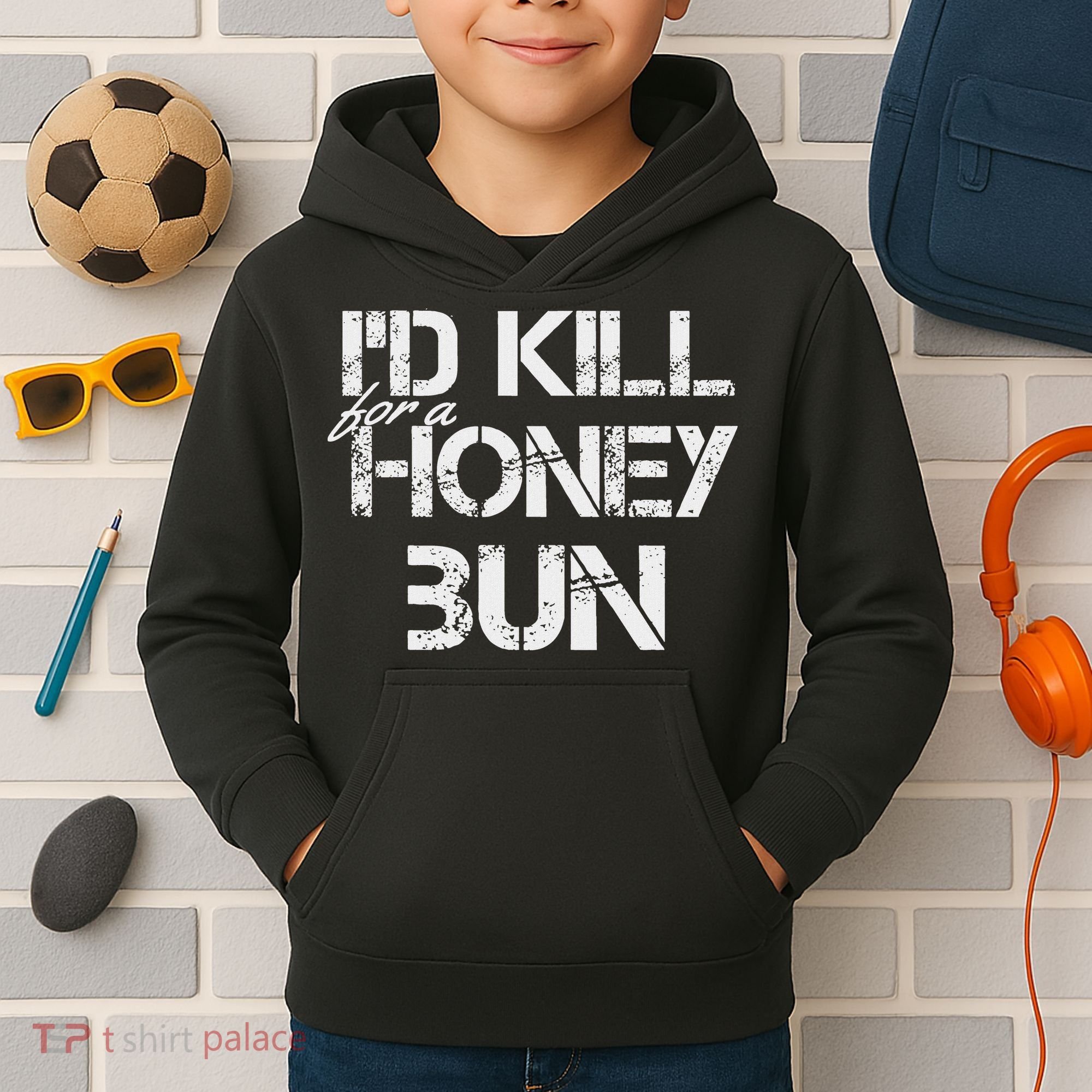 ID For A Honey Bun Kids Hoodie