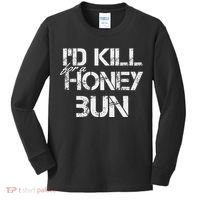 ID For A Honey Bun Kids Long Sleeve Shirt thumb 0