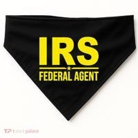 Irs Federal Agent Uniform Costume USA-Made Doggie Bandana thumb 0