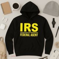 Irs Federal Agent Uniform Costume Hoodie thumb 3