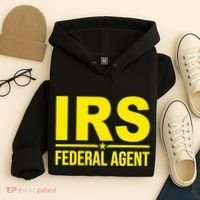 Irs Federal Agent Uniform Costume Hoodie thumb 4