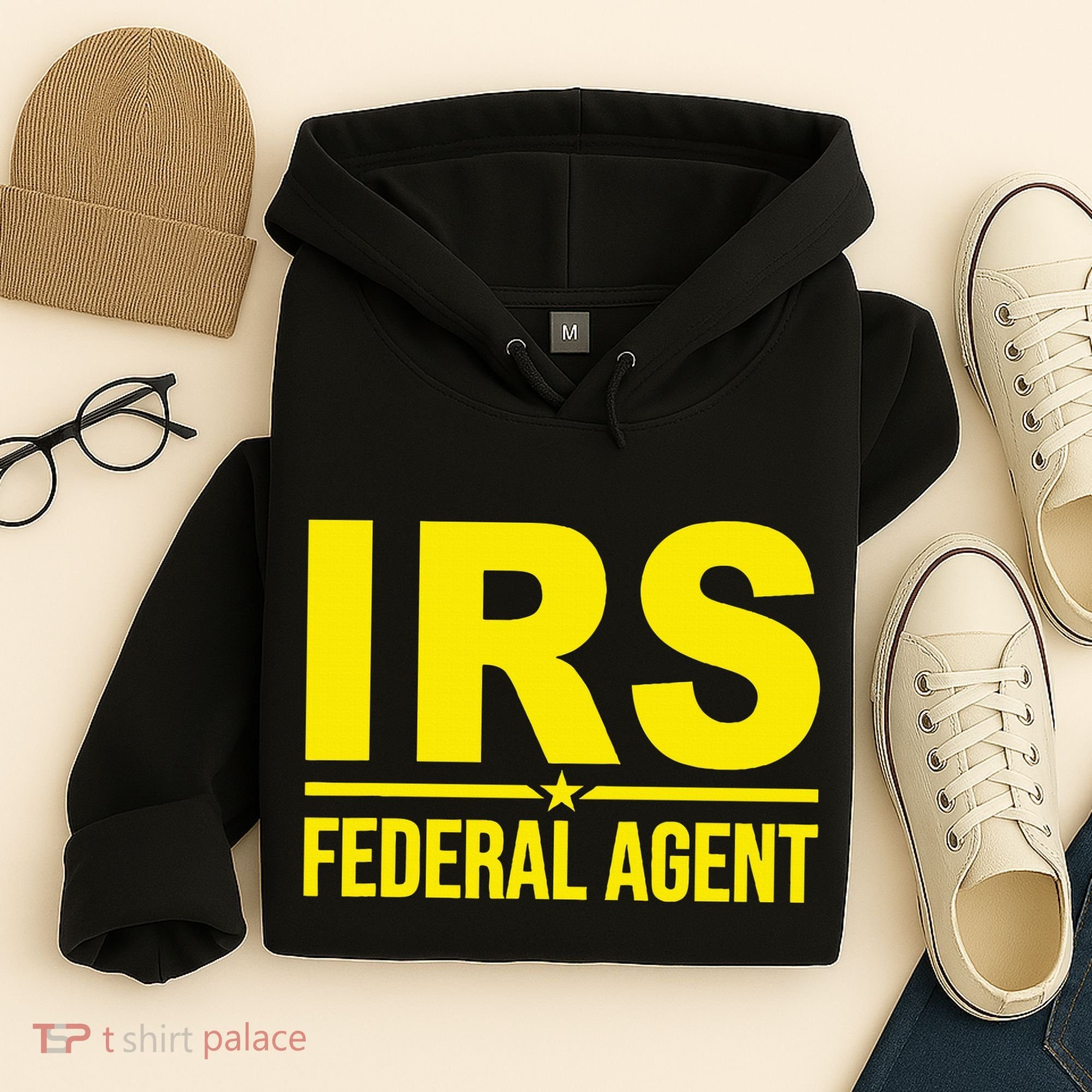 Irs Federal Agent Uniform Costume Hoodie