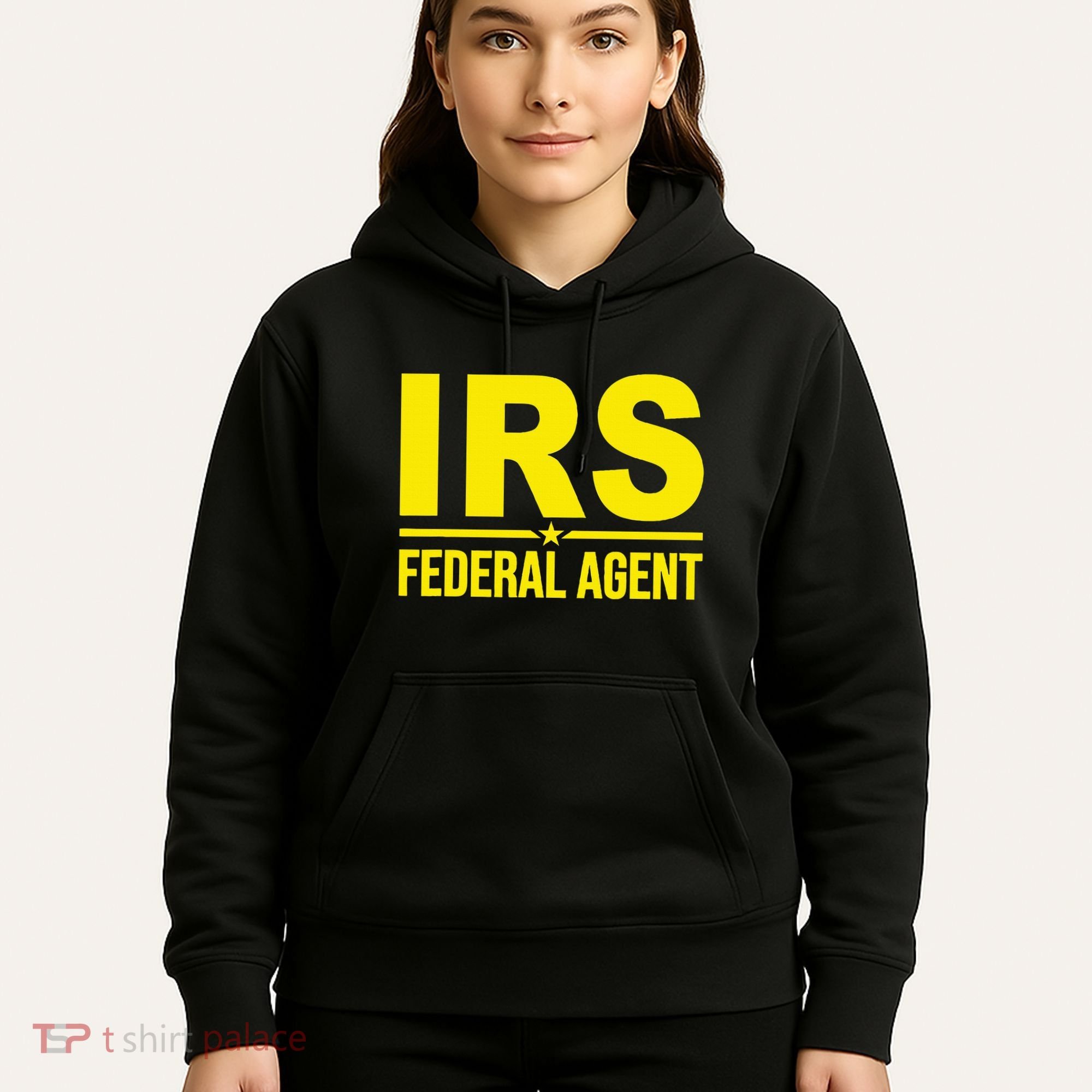 Irs Federal Agent Uniform Costume Hoodie