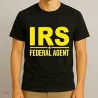 Irs Federal Agent Uniform Costume T-Shirt thumb 3