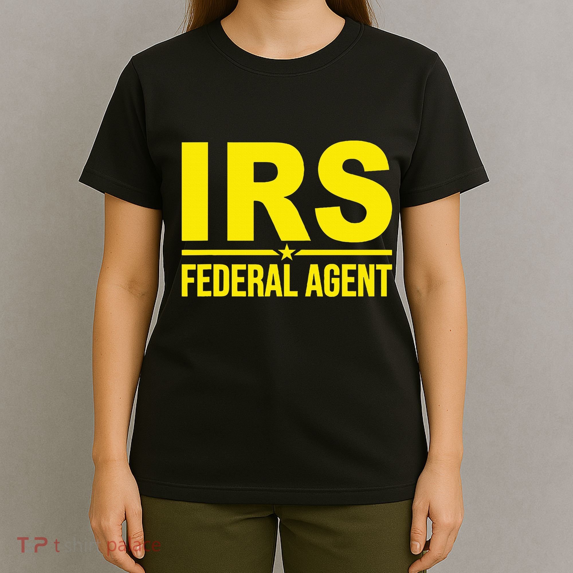Irs Federal Agent Uniform Costume T-Shirt