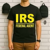 Irs Federal Agent Uniform Costume T-Shirt thumb 6