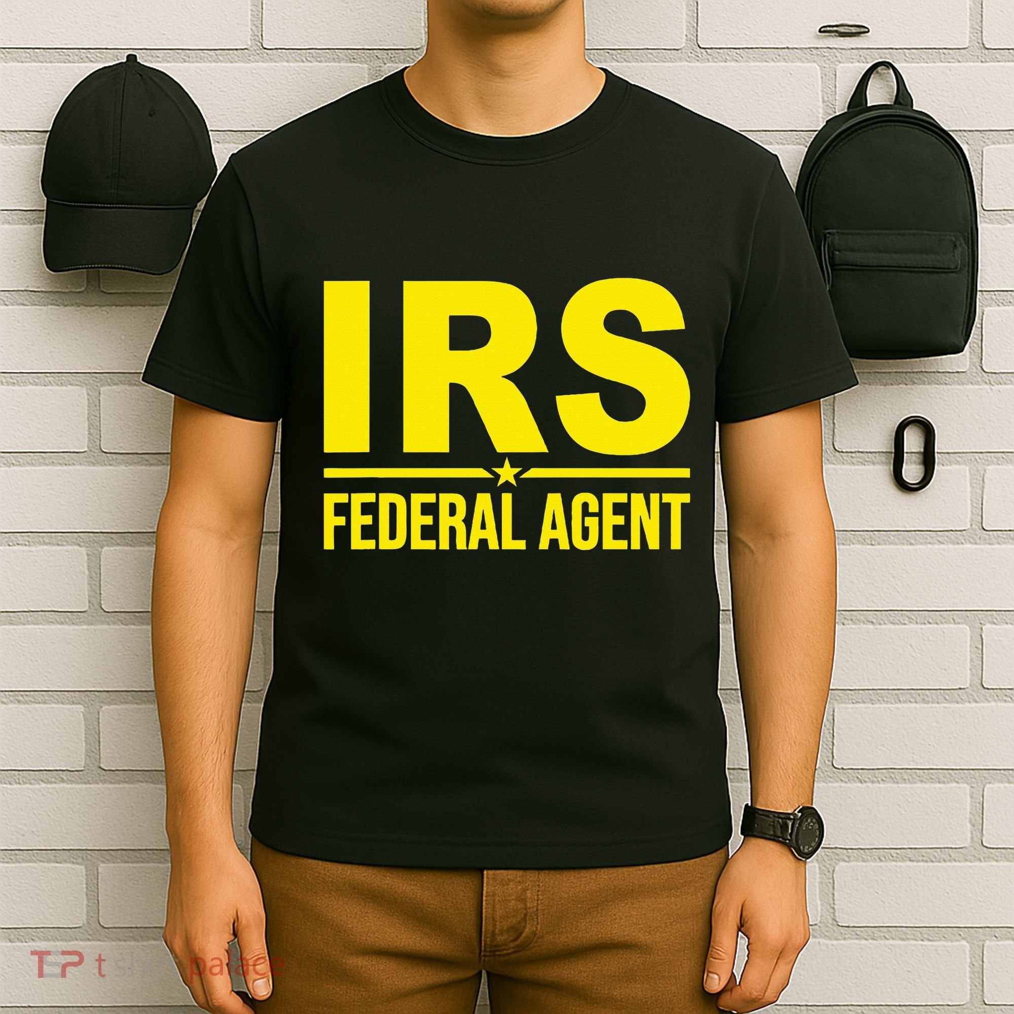 Irs Federal Agent Uniform Costume T-Shirt
