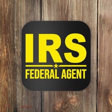 Irs Federal Agent Uniform Costume Coaster