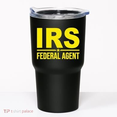 Irs Federal Agent Uniform Costume Tumbler