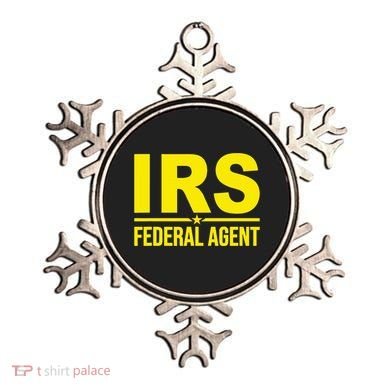 Irs Federal Agent Uniform Costume Ornament