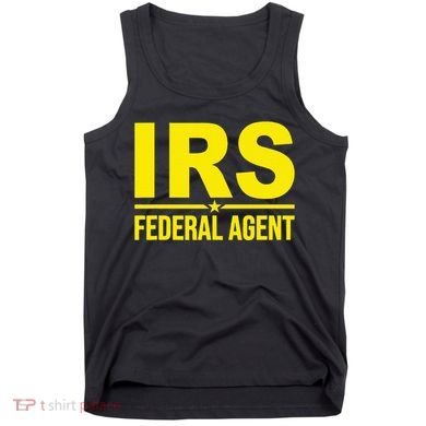 Irs Federal Agent Uniform Costume Tank Top