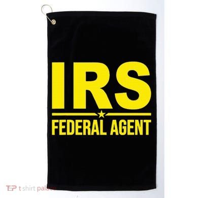 Irs Federal Agent Uniform Costume Golf Towel