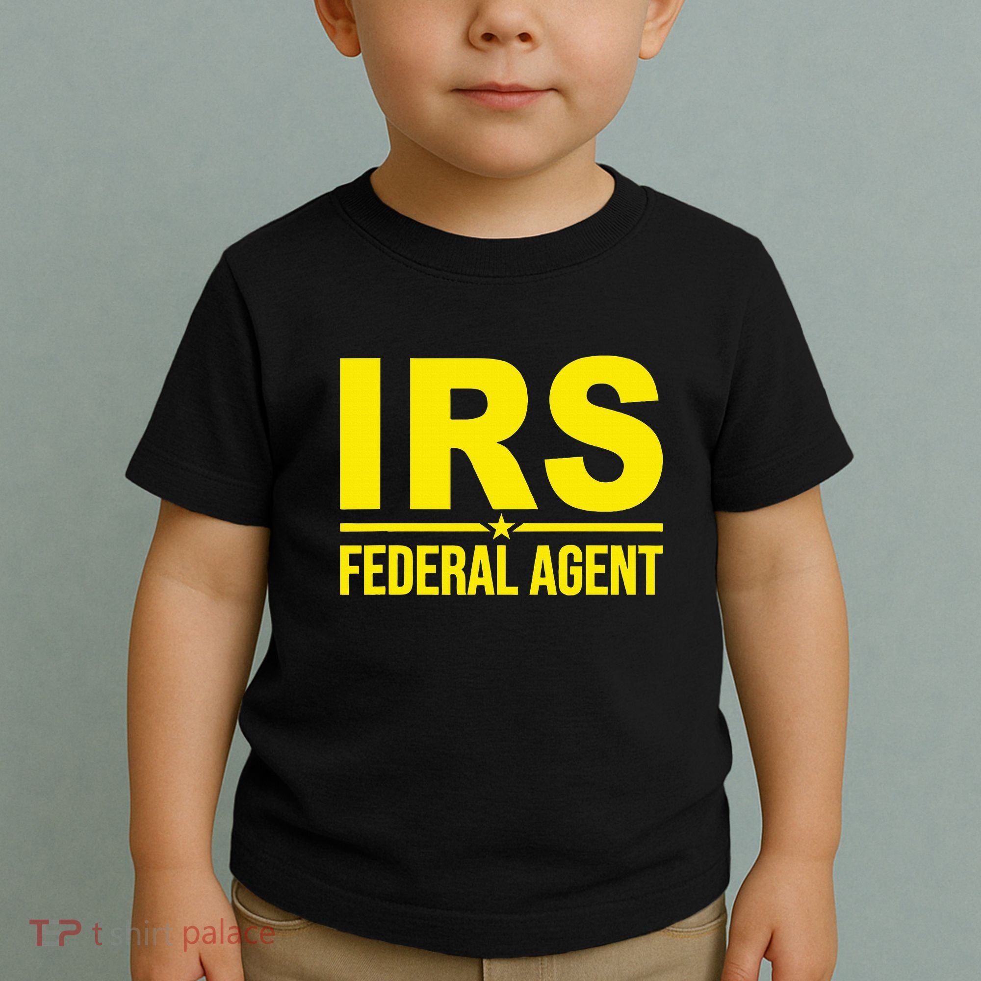 Irs Federal Agent Uniform Costume Toddler T-Shirt