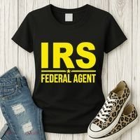 Irs Federal Agent Uniform Costume Women's T-Shirt thumb 3