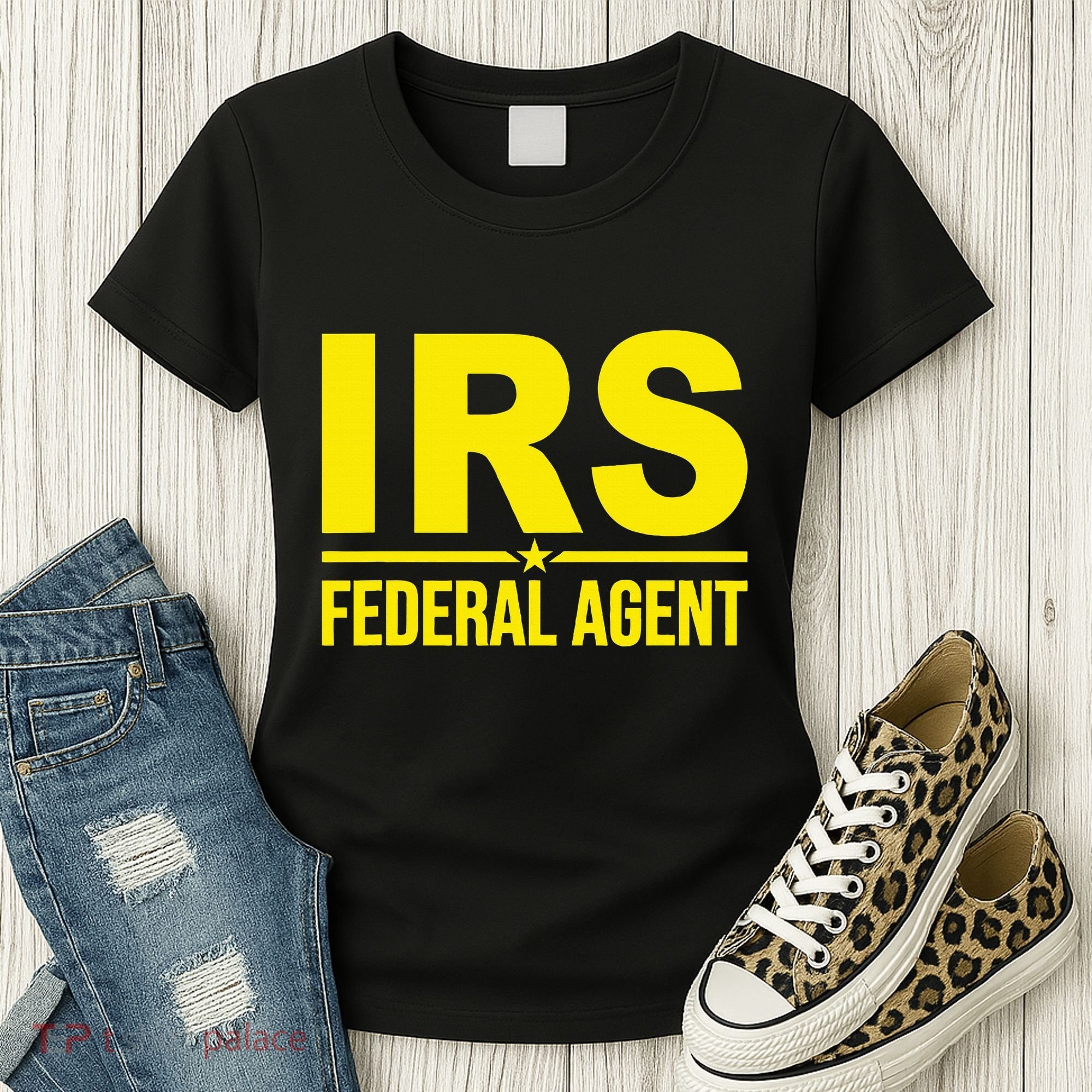 Irs Federal Agent Uniform Costume Women's T-Shirt