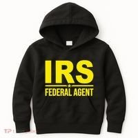 Irs Federal Agent Uniform Costume Kids Hoodie thumb 0