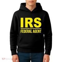 Irs Federal Agent Uniform Costume Kids Hoodie thumb 4