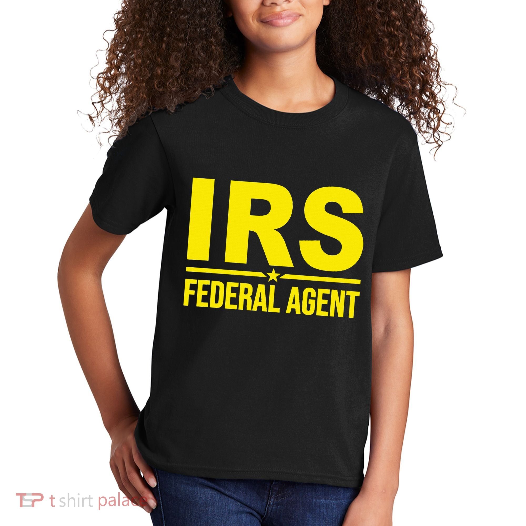 Irs Federal Agent Uniform Costume Kids T-Shirt