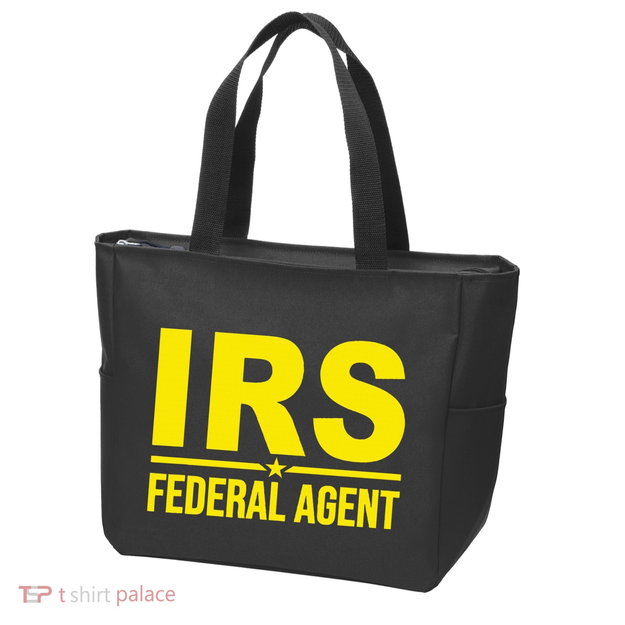 Irs Federal Agent Uniform Costume Tote Bag