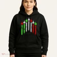 Italian Flag Airplanes Hoodie thumb 5