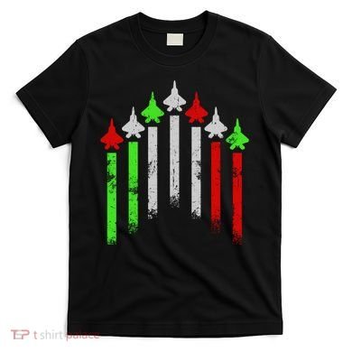 Italian Flag Airplanes T-Shirt