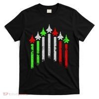 Italian Flag Airplanes T-Shirt thumb 0