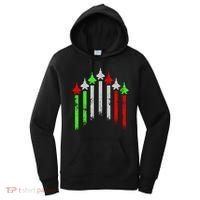 Italian Flag Airplanes Women's Hoodie thumb 0