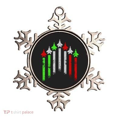 Italian Flag Airplanes Ornament