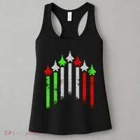 Italian Flag Airplanes Women's Tank Top thumb 3
