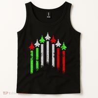 Italian Flag Airplanes Tank Top thumb 2