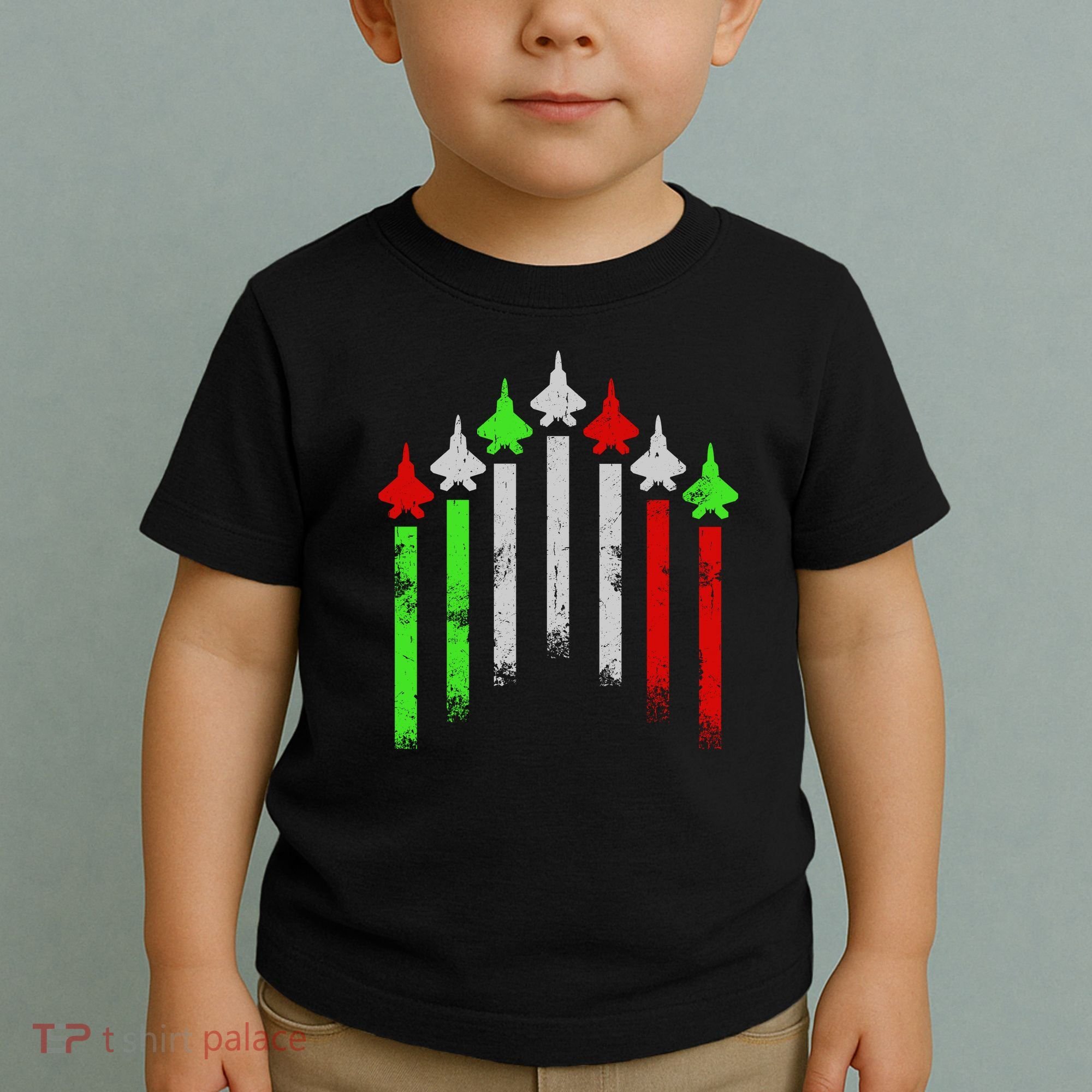 Italian Flag Airplanes Toddler T-Shirt